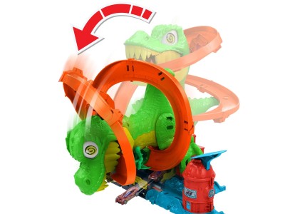 Hot Wheels City T-Rex Blaze Battle