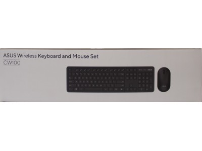 SALE OUT. ASUS CW100 KEYBOARD+MOUSE/BK/UI/104 |