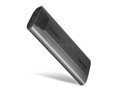 Axagon EEM2-GTS Thin Screwless Box, USB-C