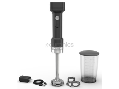 KitchenAid Go, ar akumulatoru, matēta melna