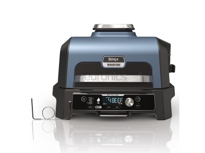 Ninja Woodfire Pro Connect XL, zila/melna