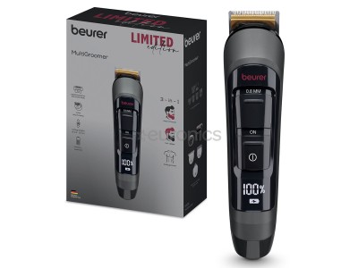 Beurer MN9X Limited Edition, melna/pelēka -