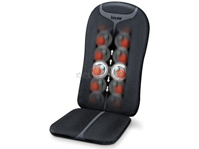 Beurer Shiatsu, melna - Masāžas pārvalks