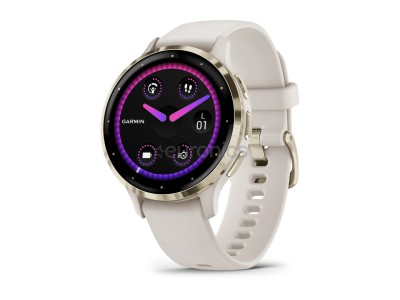 Garmin Venu 3S, bēša/zelta - Viedpulkstenis