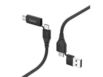 Hama 00201537 4-in-1 Multi Charging Cable