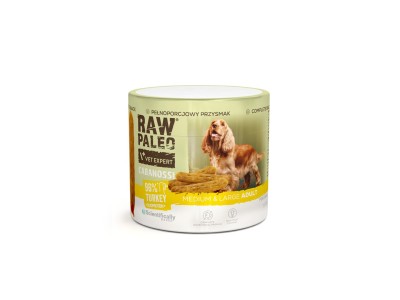 VETEXPERT Raw Paleo Cabanossi Turkey Medium