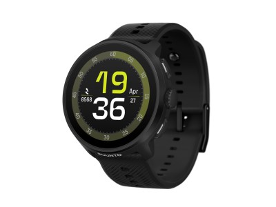 SUUNTO RUN ALL BLACK W/ SILICONE
