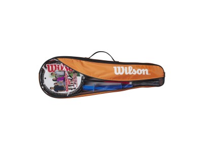 WILSON BADMINTONAKOMPLEKTS ( 4 SPĒLĒTĀJIEM)