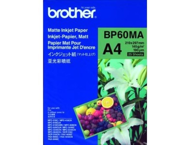 BROTHER MATTE INKJET PAPER A4 (25SH)
