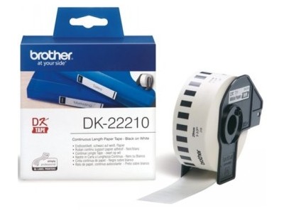 BROTHER DK22210 PAPER TAPE 29MM DK22210