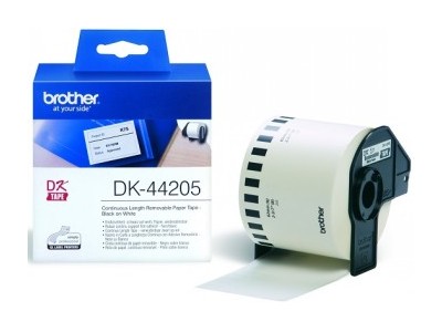 BROTHER DK44205 WHITE REM. PAP TAPE