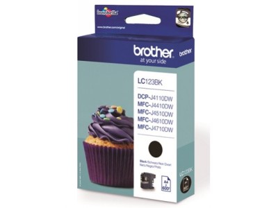BROTHER LC-123BK TONER BLACK 600P LC123BK