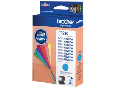 BROTHER LC-223C TONER CYAN 550P LC223C