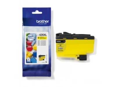 BROTHER LC426XLY YELLOW INK-CARTRIDGE, YIELD=5,000