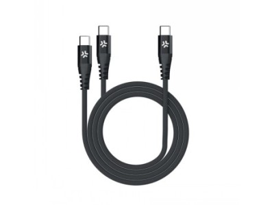 CELLY USB-C TO 2 USB-C CABLE