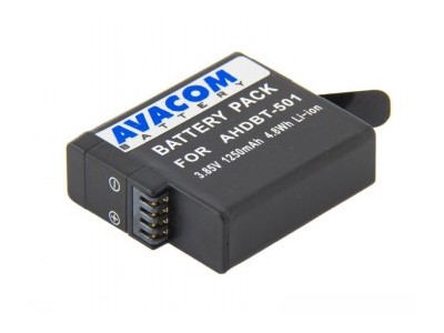 AVACOM GOPRO AHDBT-501, AABAT-001 LI-ION 3
