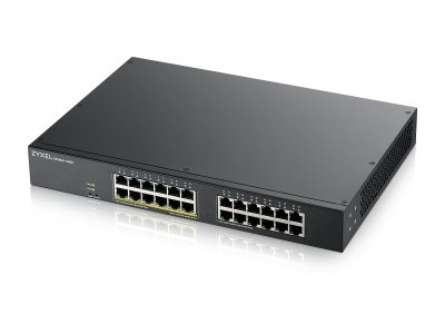 ZYXEL GS1900-24EP, 24-PORT GBE L2, 12