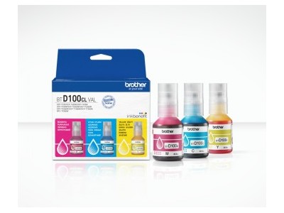 BROTHER MULTIPACK BTD100CLVAL, C/M/Y VALUE PACK