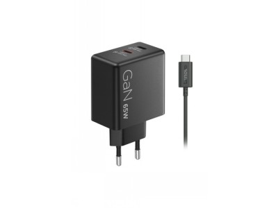 LENOVO DUAL USB-C 65W GAN CHARGER