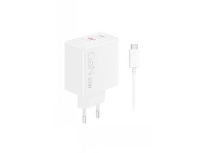 LENOVO DUAL USB-C 65W GAN CHARGER