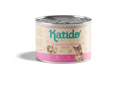 KATIDO Turkey with duck - wet