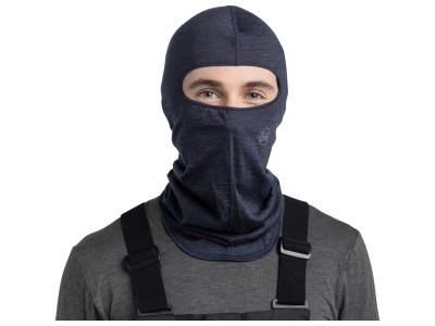 Kominiarka BUFF MERINO LIGHTWEIGHT BALACLAVA SOLID