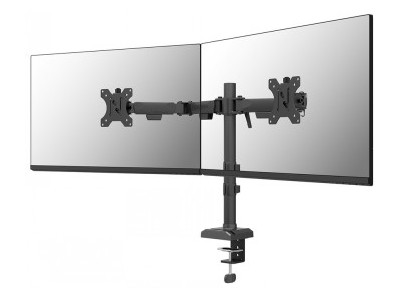 NEOMOUNTS NERO DOUBLE FLAT SCREEN DESK
