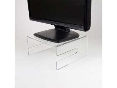NEWSTAR ACRYLIC MONITOR RISER (FIXED MODEL)