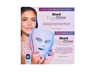 Shark CryoGlow FW312EU LED mask with