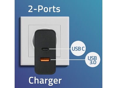 Qoltec Super Quick PD Charger |