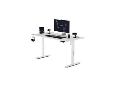 Biurko SENSE7 Nojo Białe 140 cm