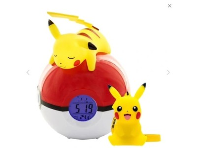TF POKEMON LIGHT-UP ALARM CLOCK &