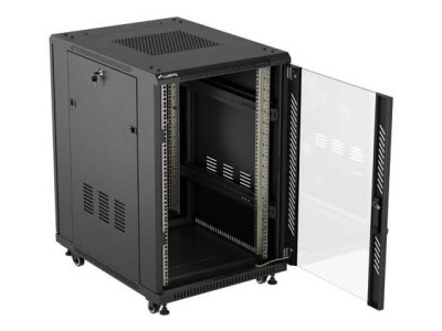 Lanberg FF01-6818-12B rack cabinet 18U Freestanding