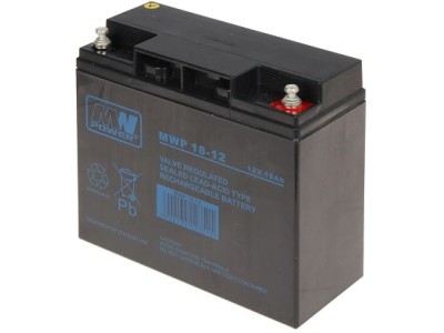 MW Power 12V/18AH Battery
