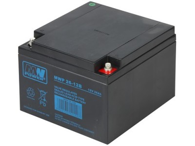 Battery 12V/26Ah MWP