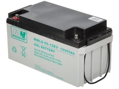 Gel Battery 12V/65AH-MWLG MW Power