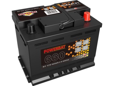 Akumulator AGM samochodowy START-STOP POWERBAT L2