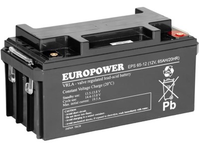 Akumulator AGM EUROPOWER serii EPS 12V