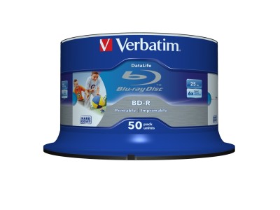 BD-R Verbatim Datalife SL 6x 25GB