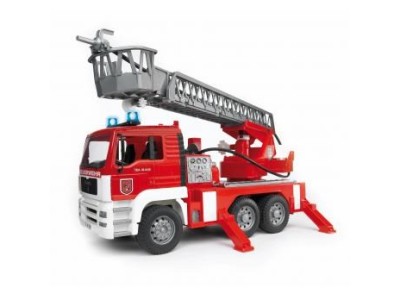 02771 MAN TGA Feuerwehr mit Drehleiter