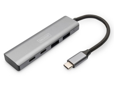 USB-C 4-Port 2x USB A +