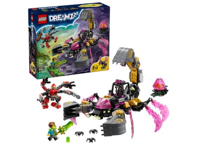 71513 DREAMZzz Albtraum-Skorpionbagger, Konstruktionsspielzeug