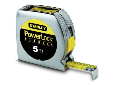 Bandmaß Powerlock mit Sichtfenster, 5 Meter