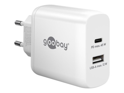 USB-C PD Dual-Schnellladegerät 45 Watt