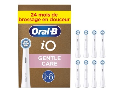 Oral-B iO Sanfte Reinigung 8er, Aufsteckbürste