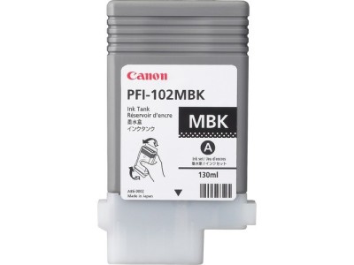 Tinte Matt-Schwarz PFI-102MBK