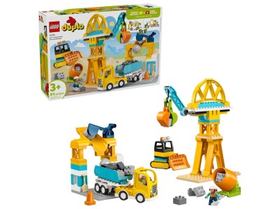 10476 DUPLO Town Baustelle mit Baufahrzeugen