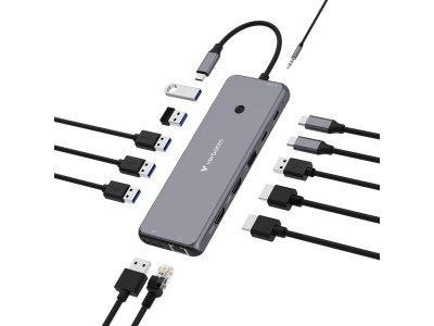 USB-C Pro Multiport-Hub CMH-13, 13 Port