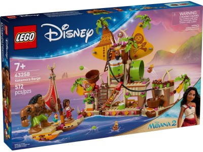 43258 Disney Princess Kakamora-Barge, Konstruktionsspielzeug