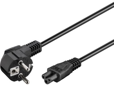 Kaltgerätekabel Notebook, C5 >  Schutzkontakt-Stecker